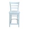 International Concepts Emily Counter Height Stool, 24" Seat Height, White S08-6172 - alternate 10